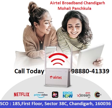 Airtel Broadband Wi-Fi Connection Services In Chandigarh, Mohali -13