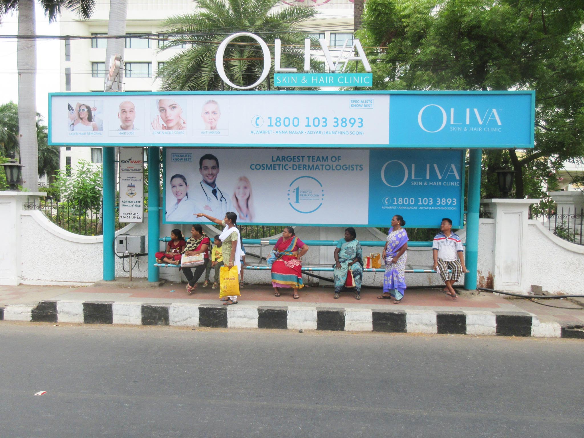 Bus shelter agency in chennai